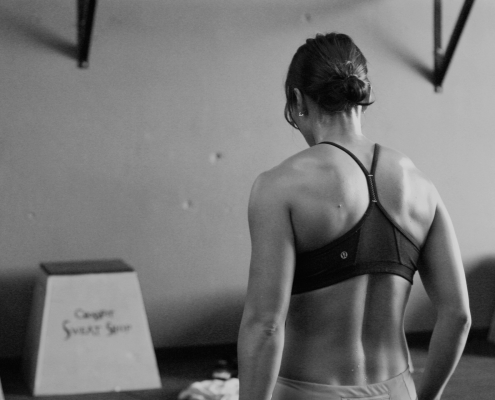 Crossfit female with a muscular back - CrossFit Sweat Shop in Walnut Creek, CA